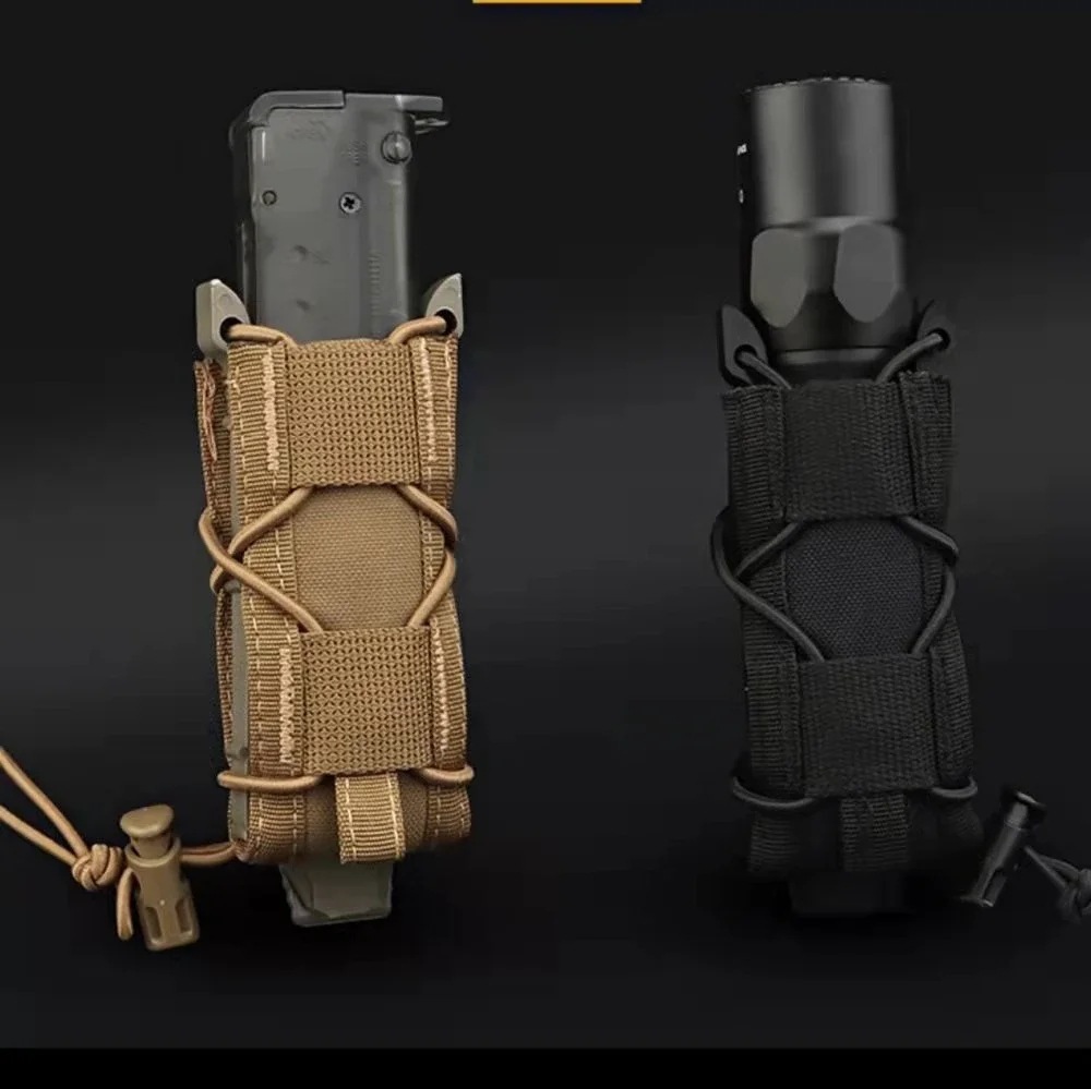 Edc Carry Flashlight - Bolsa de revista individual para pistola