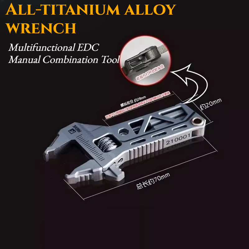 Edc Carry Pliers - Llave y Alicates de Aleación de