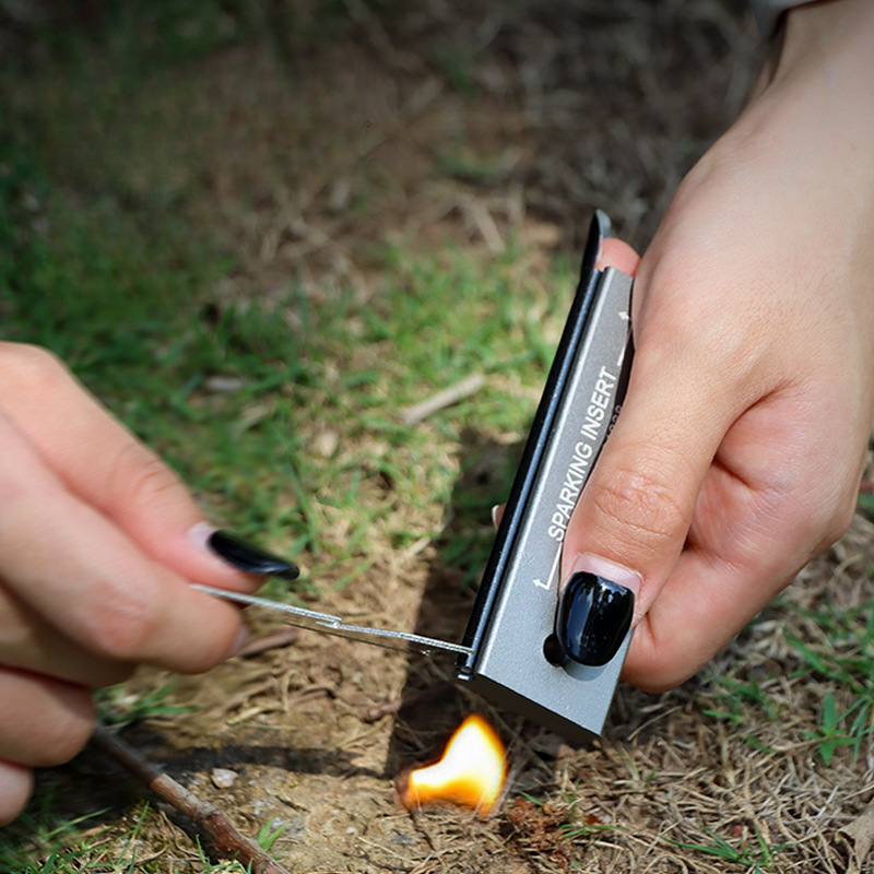 Ferro Rod Striker - Kit de Encendido de Fuego de