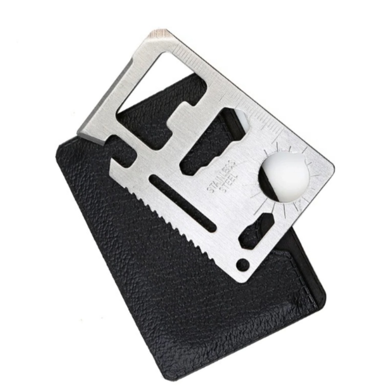 Multitool Credit Card - Cuchillo para tarjetas de crédito EDC,