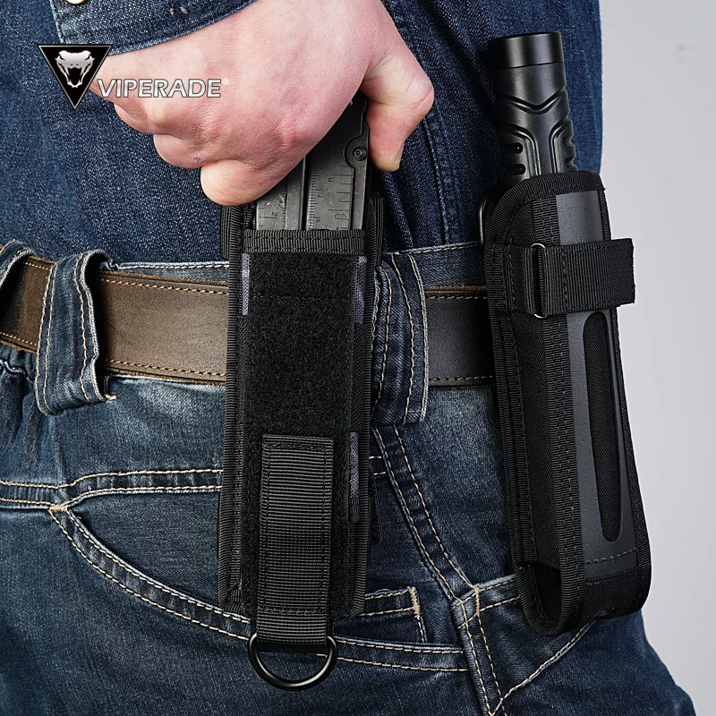Edc Carry Flashlight - Funda para linterna VIPERADE, bolsa MOLLE