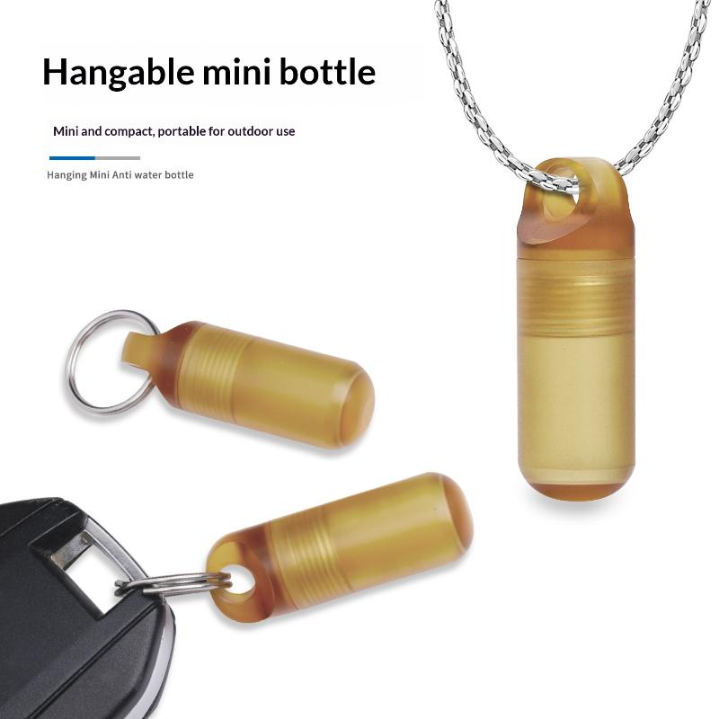 Edc Pill Carry - Botella pequeña para pastillas, caja de