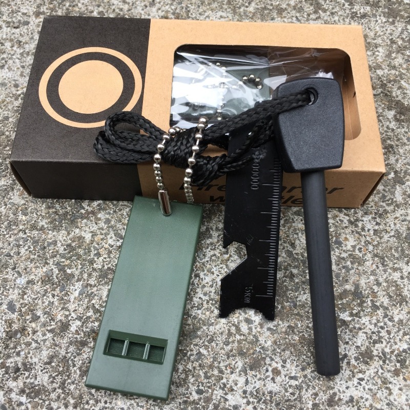 Kit de iniciador de fuego para - Ferro Rod Striker reseña y precio