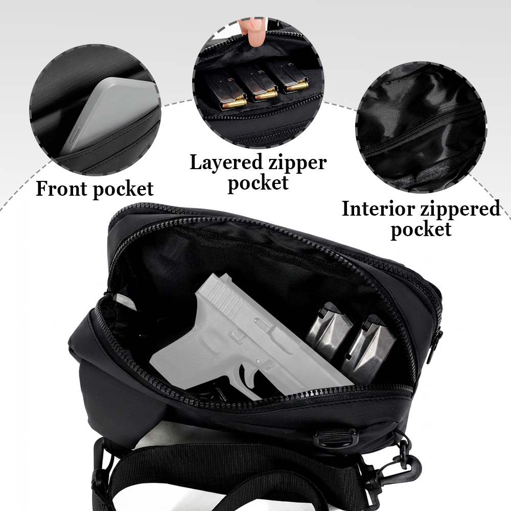 Bolsa Táctica para Pistola, Bo - Edc Concealed Carry Backpack reseña y precio