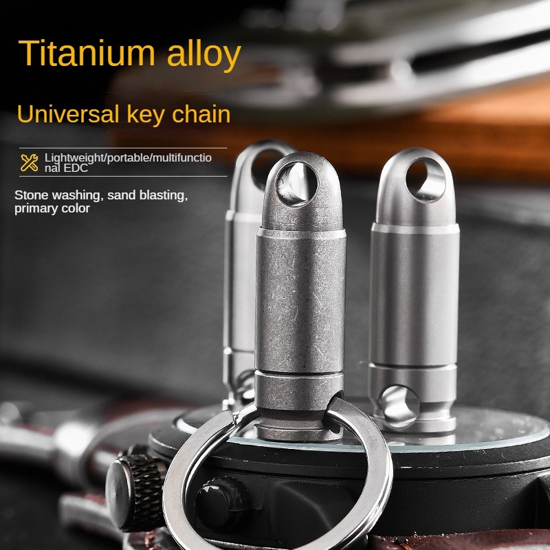 Llavero Giratorio de Titanio P - Edc Deep Carry reseña y precio