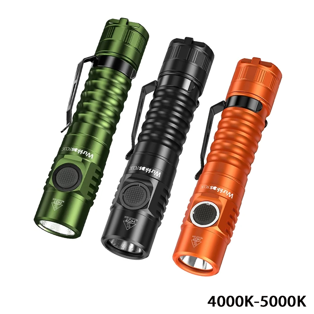 Linterna EDC Wurkkos FC11C 519 - Edc Carry Flashlight reseña y precio