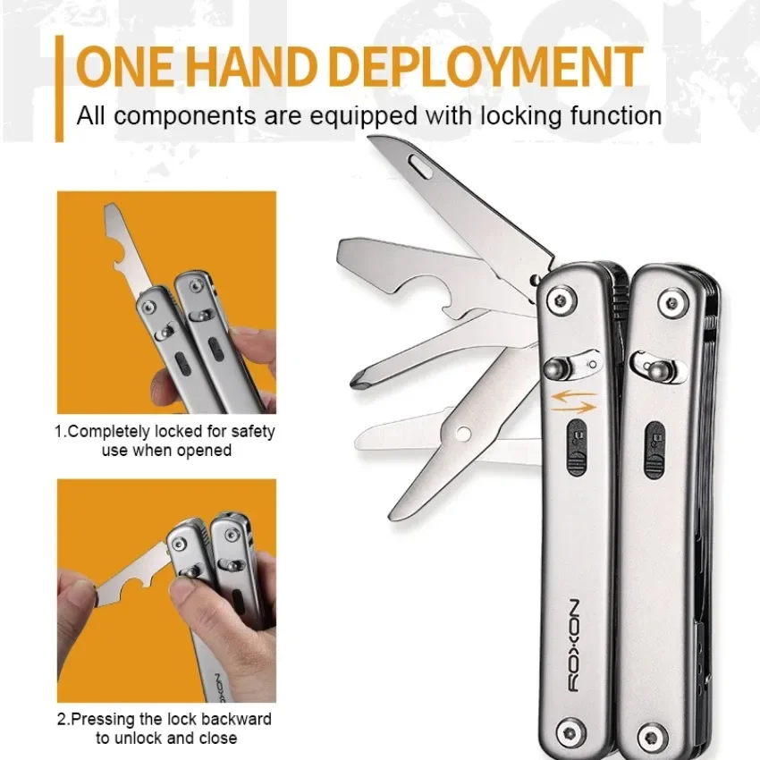 Roxon S804G Flex, Herramienta  - Edc Carry Pliers reseña y precio
