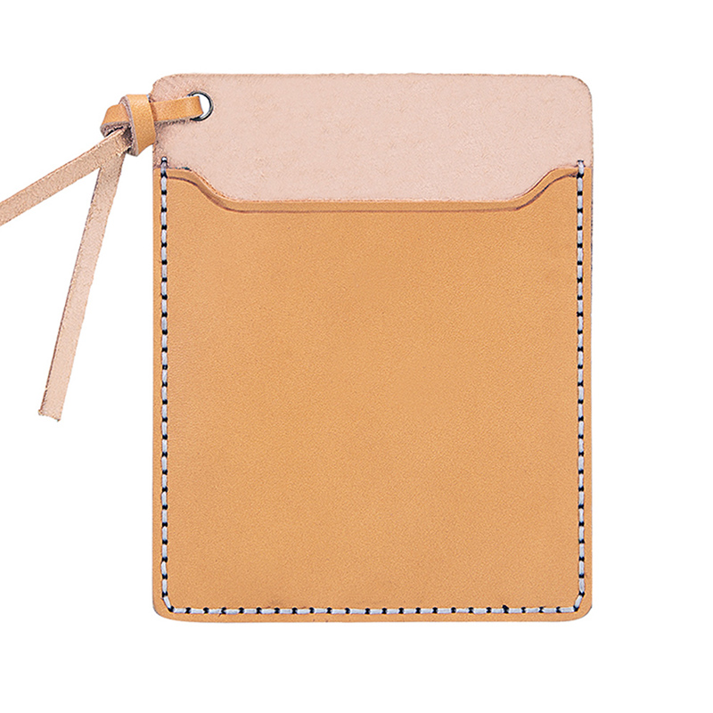 Estuche de cuero curtido veget - Multitool Credit Card reseña y precio