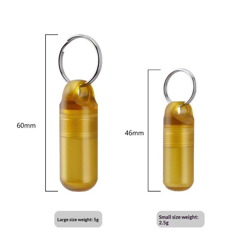 Pequeña botella para pastillas - Edc Pill Carry reseña y precio