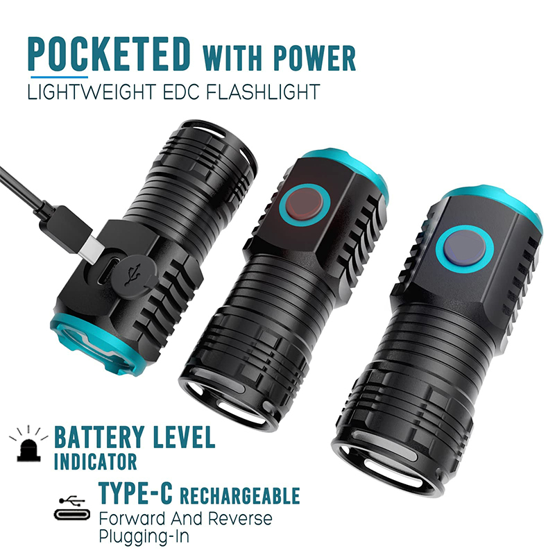 Mini linternas Led de bolsillo - Edc Carry Flashlight reseña y precio