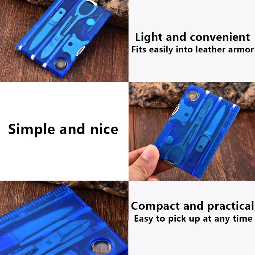 Herramienta Multiusos 12 en 1, - Multitool Credit Card reseña y precio
