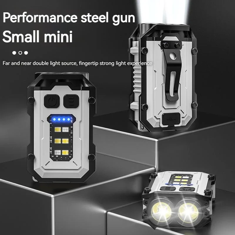 Linterna de bolsillo potente s - Edc Carry Flashlight reseña y precio