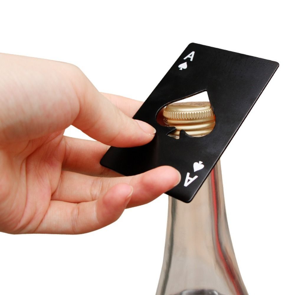 Abridor de botellas de acero i - Multitool Credit Card reseña y precio