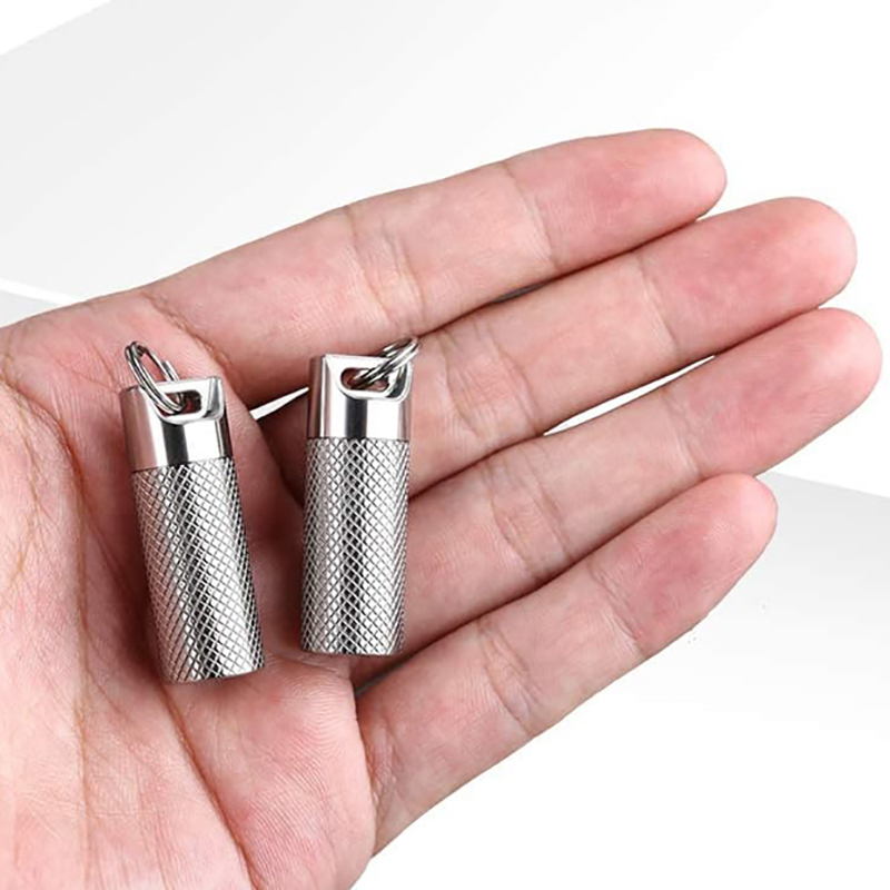 Mini llavero de almacén imperm - Edc Pill Carry reseña y precio
