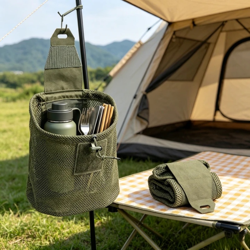 Bolsa de malla enrollable de n - Edc Able Carry reseña y precio