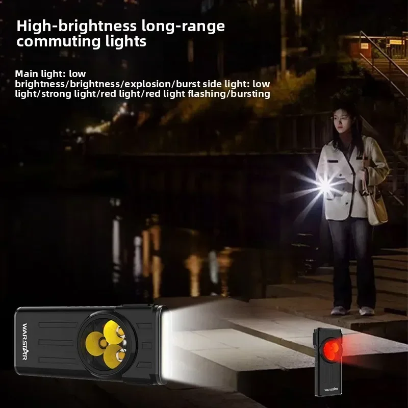 Linterna LED EDC, llavero port - Edc Carry Flashlight reseña y precio