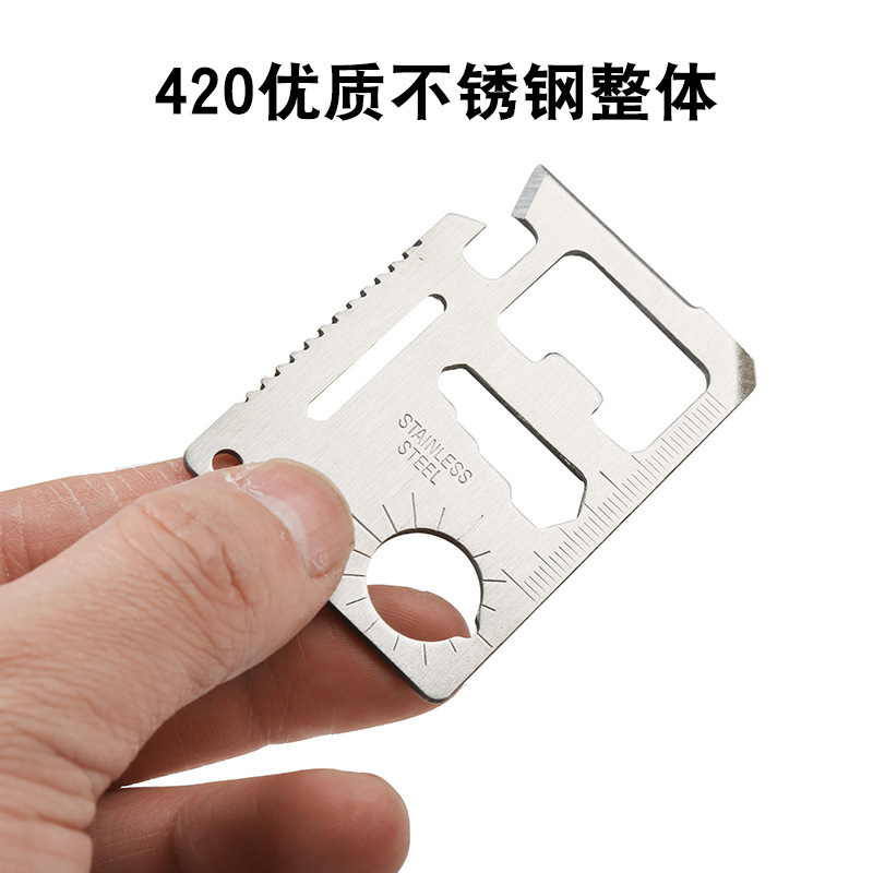 Cuchillo para tarjetas de créd - Multitool Credit Card reseña y precio
