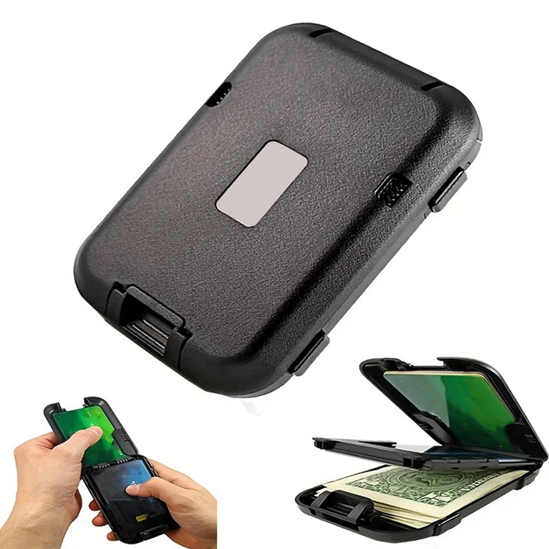 2PCS Tarjetero Antirrobo Multi - Multitool Credit Card reseña y precio