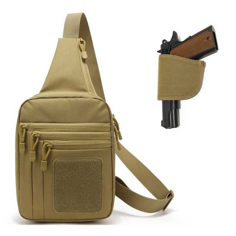 Bolsa de pecho táctica para pi - Edc Concealed Carry Backpack reseña y precio