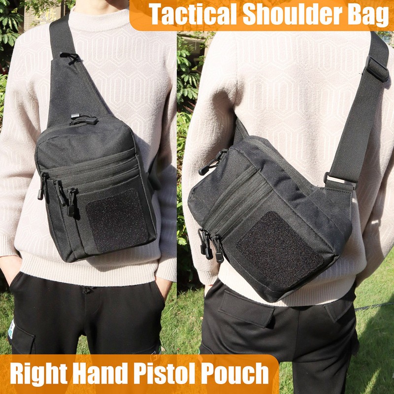Bolsa de pecho táctica para pi - Edc Concealed Carry Backpack reseña y precio