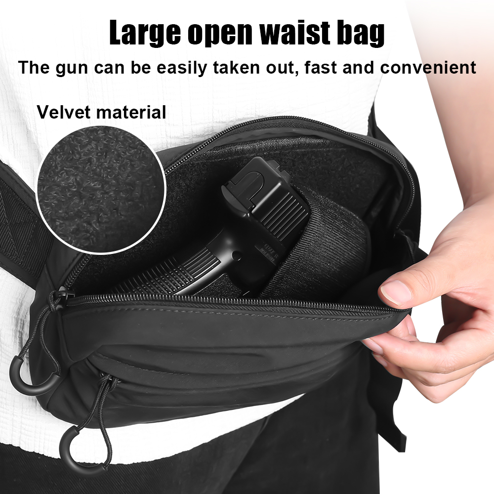 Riñonera táctica para pistola, - Appendix Carry Edc reseña y precio