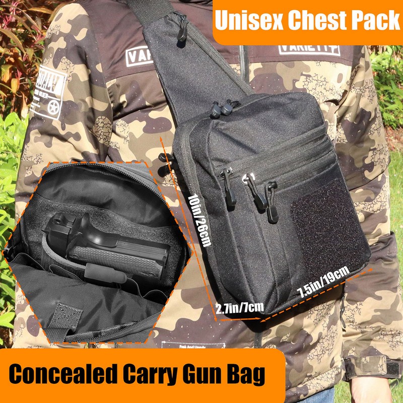 Nuevo Bolsa táctica para el pe - Edc Concealed Carry Backpack reseña y precio