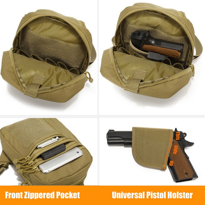 Nuevo Bolsa táctica para el pe - Edc Concealed Carry Backpack reseña y precio