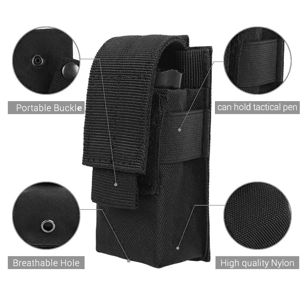 Riñonera MOLLE Modular: linter - Edc Carry Flashlight reseña y precio