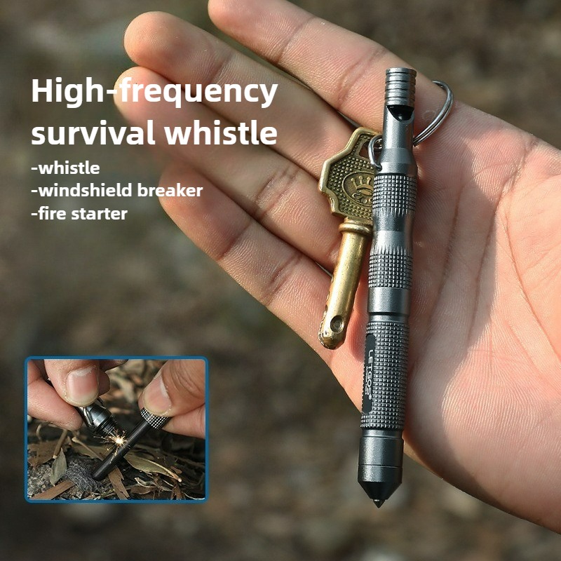 Silbato de supervivencia multi - Ferro Rod Striker reseña y precio