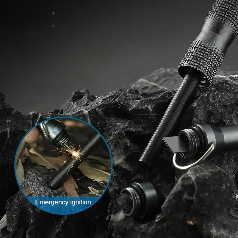 Silbato de supervivencia multi - Ferro Rod Striker reseña y precio